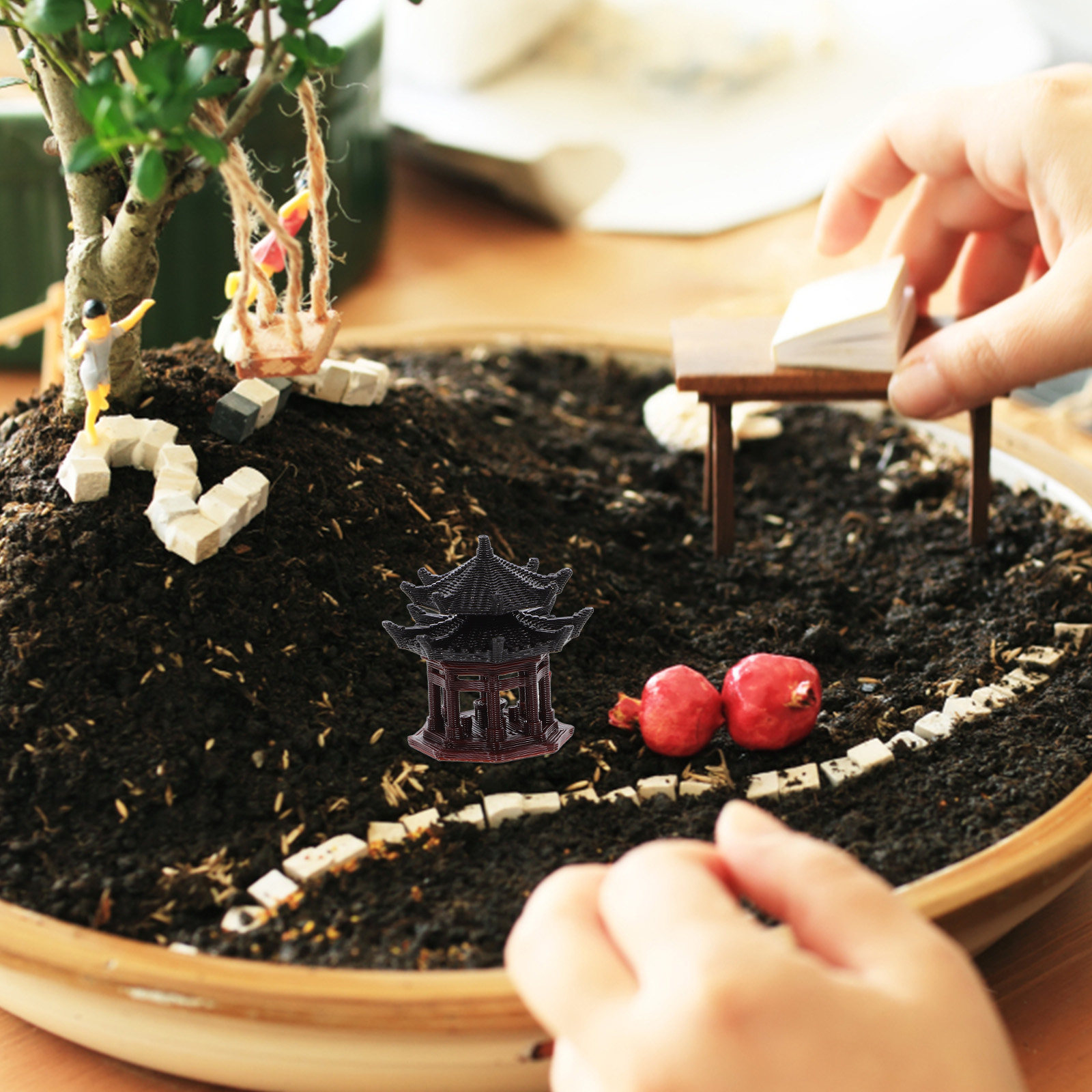 Bonsai Garden Landscape Design - Narin Plastik Pavilyon Süsü, Akvaryum, Bonsai,