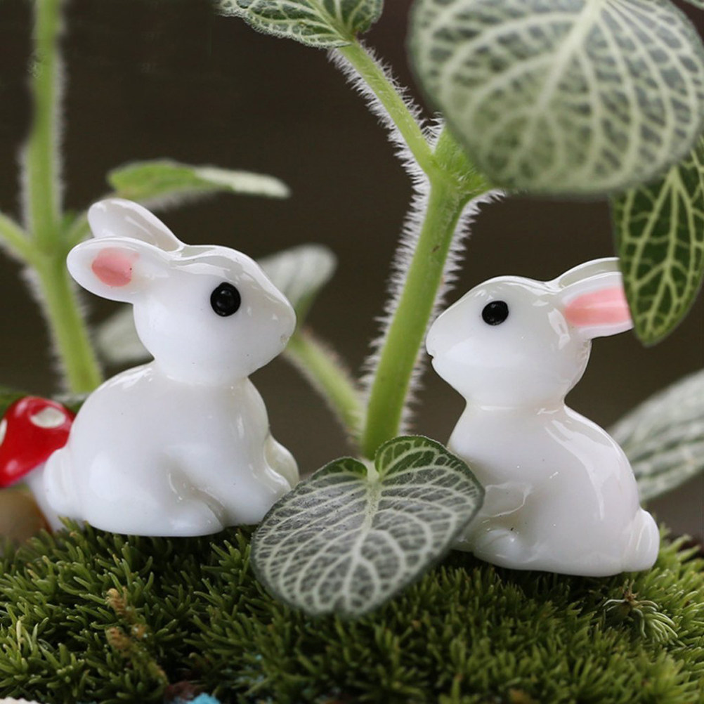 10 Adet Zarif Mini Tavşan Süsü - Bonsai Garden Landscape Design incelemesi ve fiyatı
