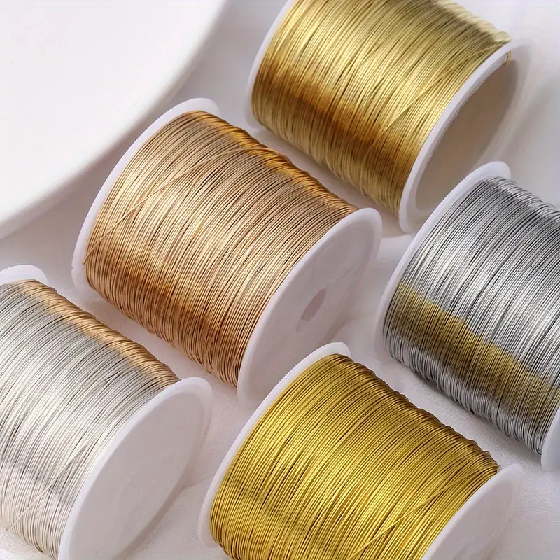 1 rulo Altın Gümüş Renk Bakır  - Copper Wire Roll incelemesi ve fiyatı