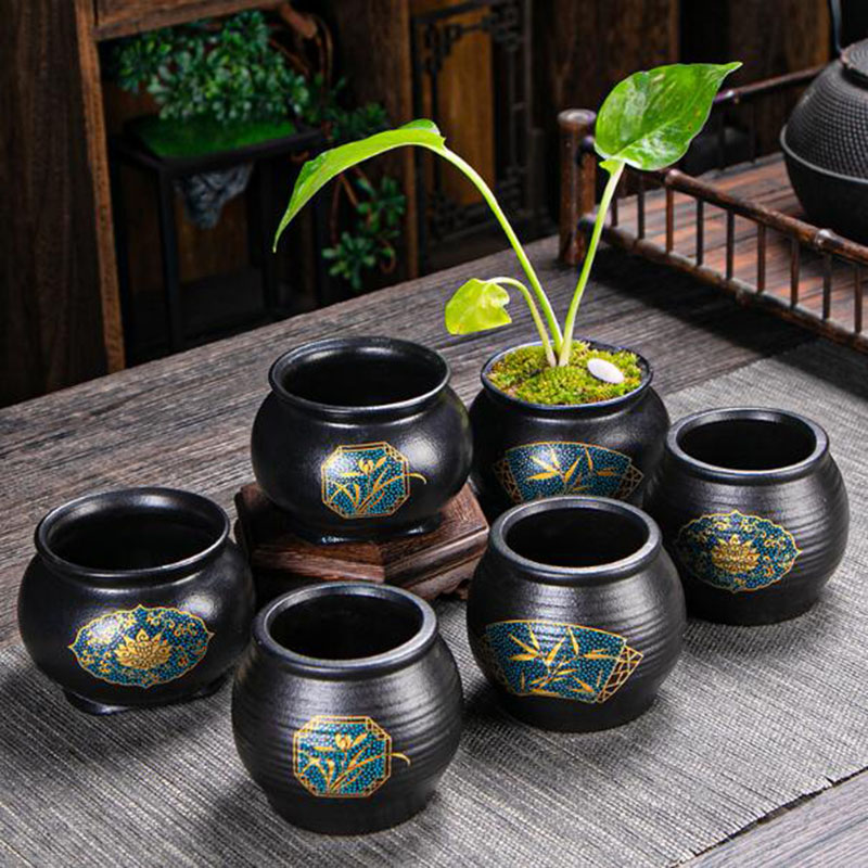 Çin Tarzı Seramik Çiçek Saksıs - Bonsai Garden Art incelemesi ve fiyatı
